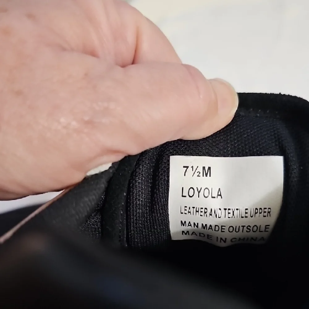 Tretorn Black and Cream Women's Sneakers - Picture 3 of 7